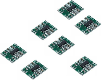 TechSupreme Pack of 7 Cheap & Best PAM8403 module board 2 * 3W Class D digital amplifier Sound Recorder and Sound Circuit Micro Controller Board Class D Usb Power Audio Module, 5v, 3w Sound Recorder and Sound Circuit Electronic Hobby Kit