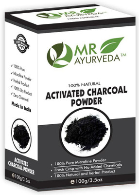 MR Ayurveda Premium Quality Activated Charcoal Powder(100 g)