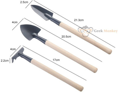 83% OFF on GEEKMONKEY MiniGardenToolSetOf3-0217 Garden Tool Kit(3 Tools) 83% OFF on GEEKMONKEY MiniGardenToolSetOf3-0217 Garden Tool Kit(3 Tools)