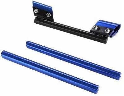 Znee Smart SILVER HANDLE BAR Handle Bar(Black, Blue)