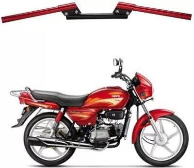 Znee Smart BLUE HANDLE BAR Handle Bar(Black, Red)