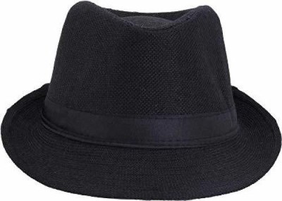 manokamna store Synthetic cap(Black, Pack of 1)