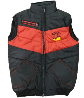 71% OFF on Alfa Sleeveless Solid Boys Quilted Jacket