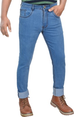 PLOUNGE Regular Men Light Blue Jeans