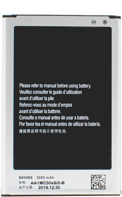 Welzone Mobile Battery For  SAMSUNG B800BE Battery for Samsung Note 3
