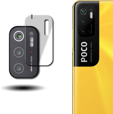 MOBIHOUSE Back Camera Lens Glass Protector for POCO M3 Pro(Pack of: 2)