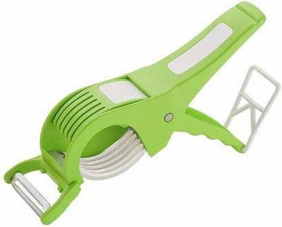 Fitaza by FITAZA Veg Cutter Sharp Stainless Steel 5 Blade || Vegetable Cutter with Peeler Vegetable & Fruit Chopper(1 Veggie Cutter)