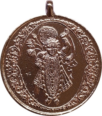 omkar Shrinathji Copper Pendant Shreenathj Kavach Sri Nathji Locket Copper