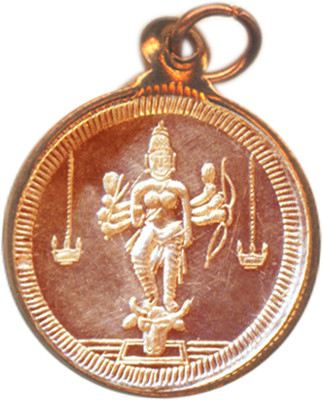 SUBHASHINI Vishnu Durgai Amman Copper Pendant Kavach Locket Copper