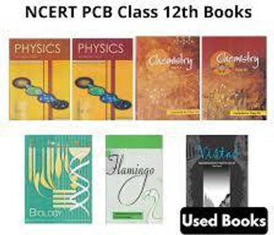 Ncert Books Physics Chemistry Biology And Flamingo And Vistas Class 12 Set 7 Books(Paperback, RAJESH KUMAR)