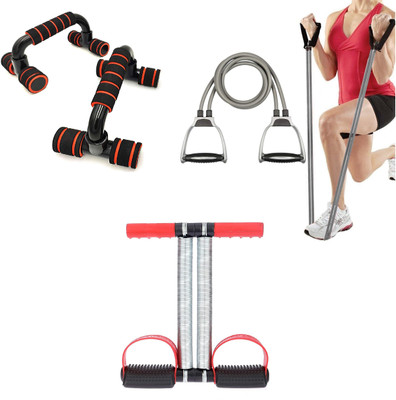 LIVOX Tummy Trimmer with Push UP Bar And Toning Tube For Good Fitness Ab Exerciser(Multicolor)