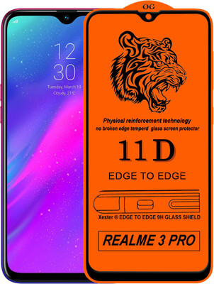 Rofix star Edge To Edge Tempered Glass for Realme 3 Pro(Pack of 1)