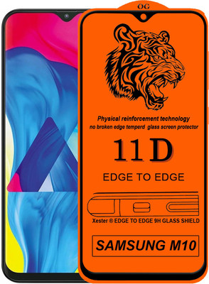 Rofix star Edge To Edge Tempered Glass for Samsung Galaxy M10(Pack of 1)