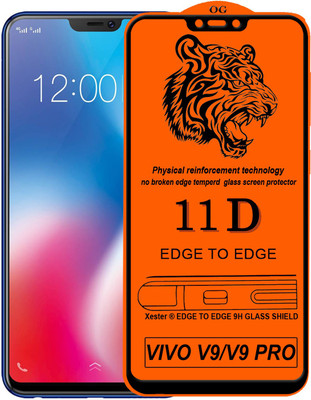 PFOAM Edge To Edge Tempered Glass for Vivo V9(Pack of 1)