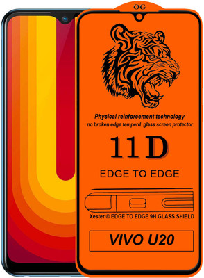 Rofix star Edge To Edge Tempered Glass for Vivo U10(Pack of 1)