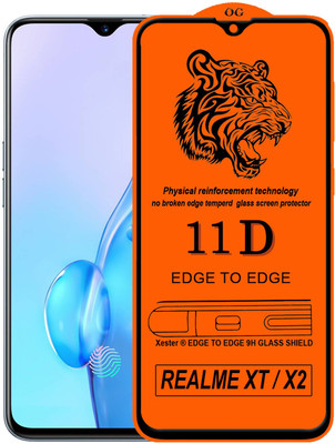 Rofix star Edge To Edge Tempered Glass for Realme XT(Pack of 1)