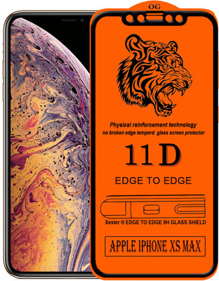 PFOAM Edge To Edge Tempered Glass for Apple iPhone XS Max(Pack of 1)
