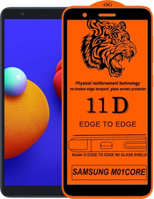 Rofix star Edge To Edge Tempered Glass for Samsung Galaxy M01 CORE(Pack of 1)