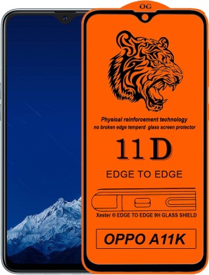 Rofix star Edge To Edge Tempered Glass for Oppo A11K(Pack of 1)