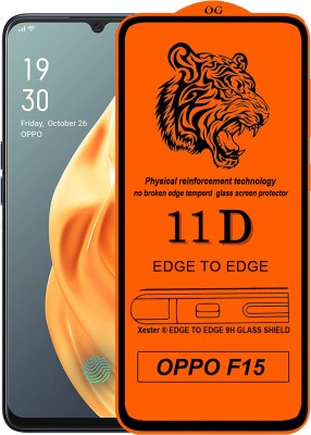 Rofix star Edge To Edge Tempered Glass for Oppo F15(Pack of 1)