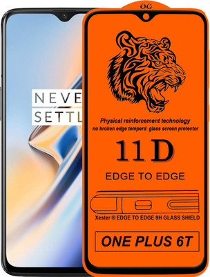 Rofix star Edge To Edge Tempered Glass for OnePlus 6T(Pack of 1)