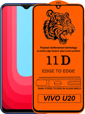Rofix star Edge To Edge Tempered Glass for Vivo U20(Pack of 1)