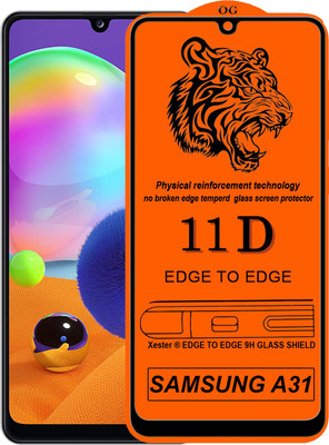 Rofix star Edge To Edge Tempered Glass for Samsung Galaxy A31(Pack of 1)