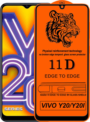 Rofix star Edge To Edge Tempered Glass for VIVO Y20(Pack of 1)