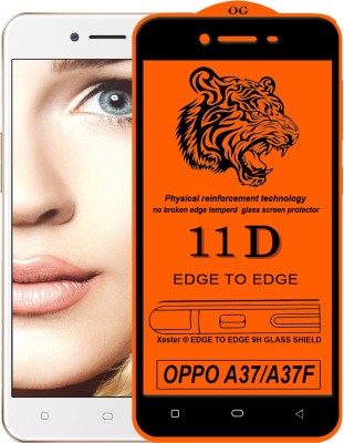 Rofix star Edge To Edge Tempered Glass for Oppo A37f(Pack of 1)