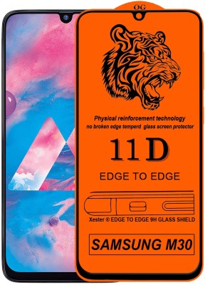 Rofix star Edge To Edge Tempered Glass for Samsung Galaxy M30(Pack of 1)