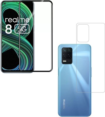 Ten To 11 Front and Back Tempered Glass for Realme 8 5G(Pack of 2)