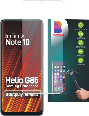 DESIBUZZ Impossible Screen Guard for Infinix Note 10(Pack of 1)