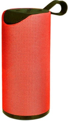 Musify BEST BUY TG-113 Rich Baas Stereo 3D Thumping Bass sound| Splash proof| Water resistant | mini Home theatre for CAR/LAPTOP/HOME AUDIO/GAMING SPEAKER 10 W Bluetooth Speaker(Red, Stereo Channel)