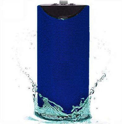 wazny Splashproof Portable Wireless Bluetooth Speaker with USB, Aux, SD Card Support Compatible with All Devices, 10 w Bluetooth Speaker (BLUE, 4.2 Channel) 10 W Bluetooth Speaker(Blue, 4.2 Channel)