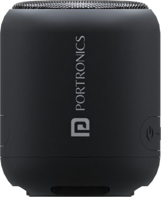 Portronics SoundDrum 1 10 W Bluetooth Speaker(Black, Stereo Channel)
