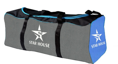Star House Cricket Kit Bag Long Kit Bag Heavy Material Bag(Black, Kit Bag)