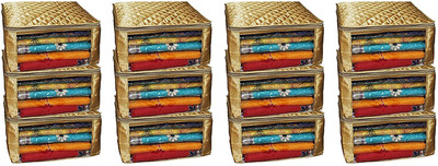 KUBER INDUSTRIES Shelf Organizers(Multicolor, Cotton)