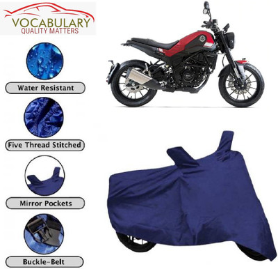 Astips Waterproof Two Wheeler Cover for Benelli(Leoncino 250, Blue)