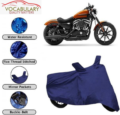 Astips Two Wheeler Cover for Harley Davidson(Iron 883, Blue)