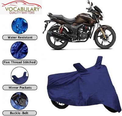 MEGA MARTZZ Waterproof Two Wheeler Cover for Hero(Hunk, Blue)