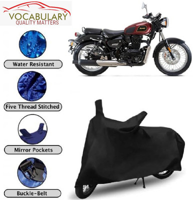 MEGA MARTZZ Waterproof Two Wheeler Cover for Benelli(Imperiale 400, Black)