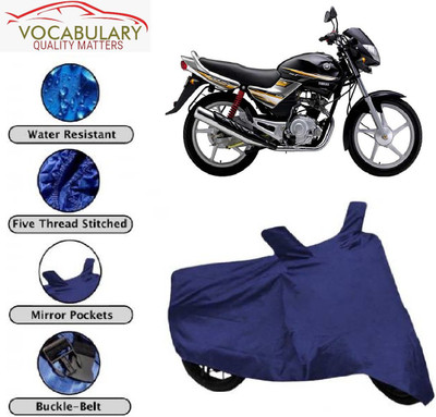 MEGA MARTZZ Waterproof Two Wheeler Cover for Yamaha(Libero LX, Blue)