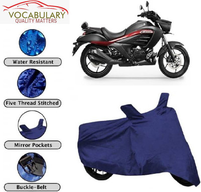 MEGA MARTZZ Waterproof Two Wheeler Cover for Suzuki(Intruder, Blue)