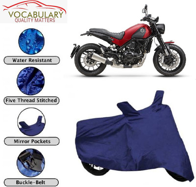 MEGA MARTZZ Waterproof Two Wheeler Cover for Benelli(Leoncino, Blue)