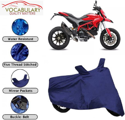 MEGA MARTZZ Waterproof Two Wheeler Cover for Ducati(Hypermotard 939, Blue)