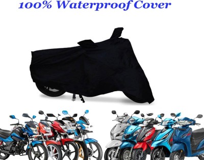 zeeko Waterproof Two Wheeler Cover for Honda(Activa i, Black)