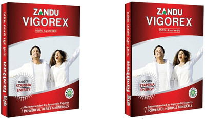 ZANDU Vigorex Ayurvedic Daily Energizer- 10 capsules (pack of 2)(2 x 10 No)