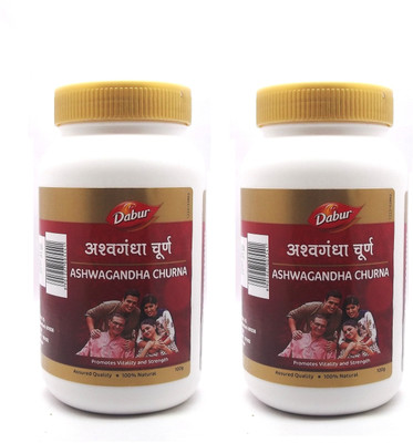 Dabur ASHWAGANDHA CHURNA_2(Pack of 2, 100 g, 100 g)