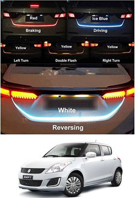 AYW Led Strip Trunk/Dicky/Boot/Tail Lights Streamer Brake Turn Signal Light For Swift Old Universal For All Models Car Fancy Lights(Multicolor)