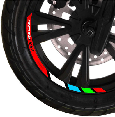Piston Graphics Sticker & Decal for Scooter(Multicolor)